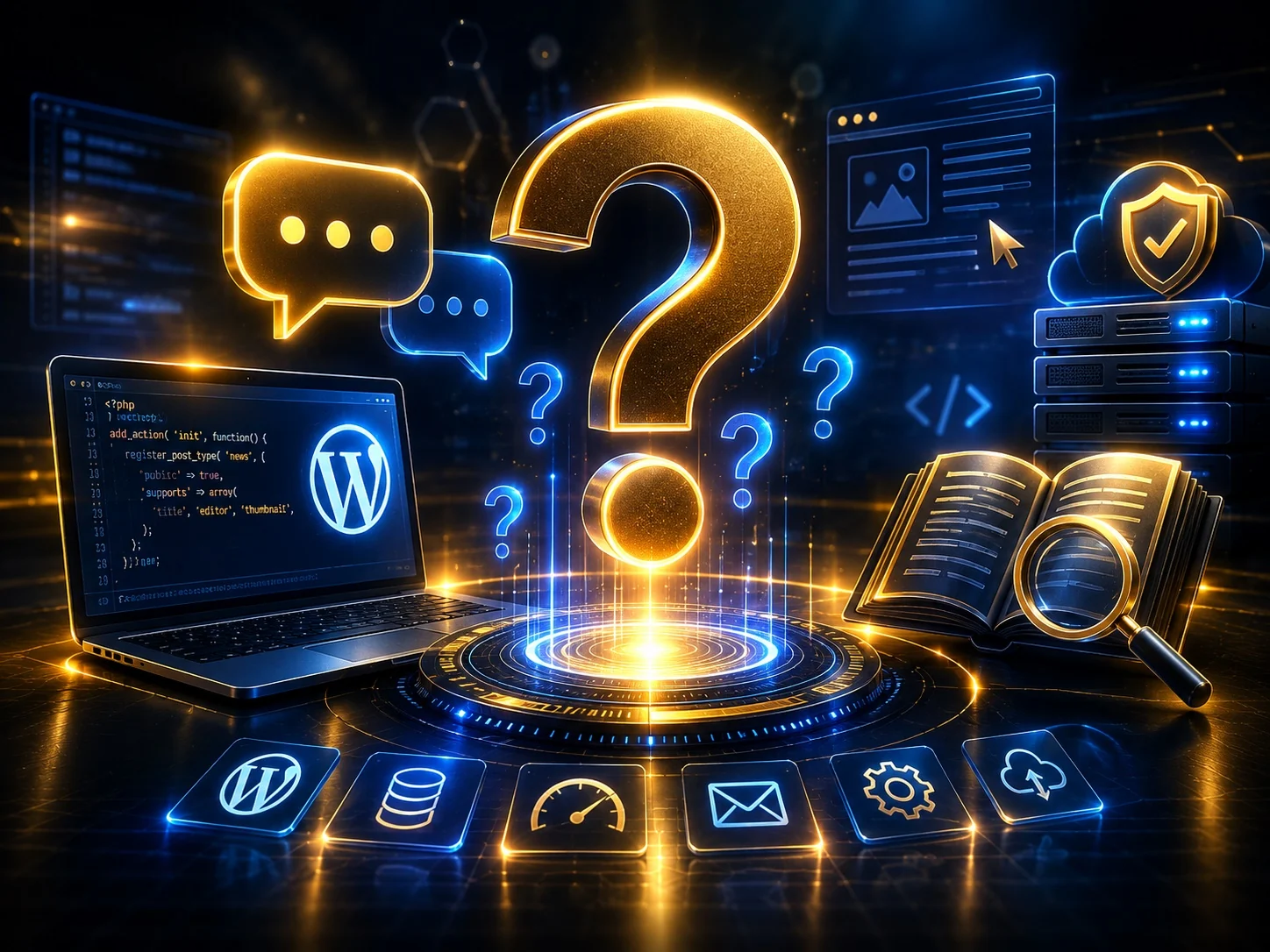 Preguntas frecuentes sobre hosting, dominios y soporte